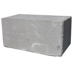Строительный блок керамзитобетонный полнотелый стеновой (К0у) | 390х190х188 | ГС-Блок