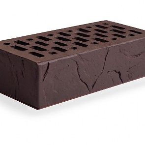 Кирпич облицовочный керамический Шоколад Сланец | 250x120x65 | МАГМА