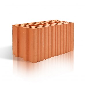 Керамический блок 8,98 НФ рядовой пустотелый | 400х200х219 | М175-М200 | ЛСР | Красный